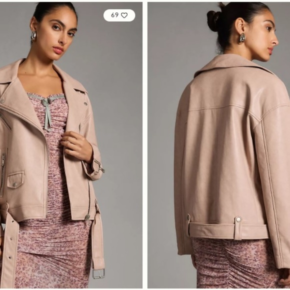 Moto jacket- Anthropologie NWT - Picture 2 of 4